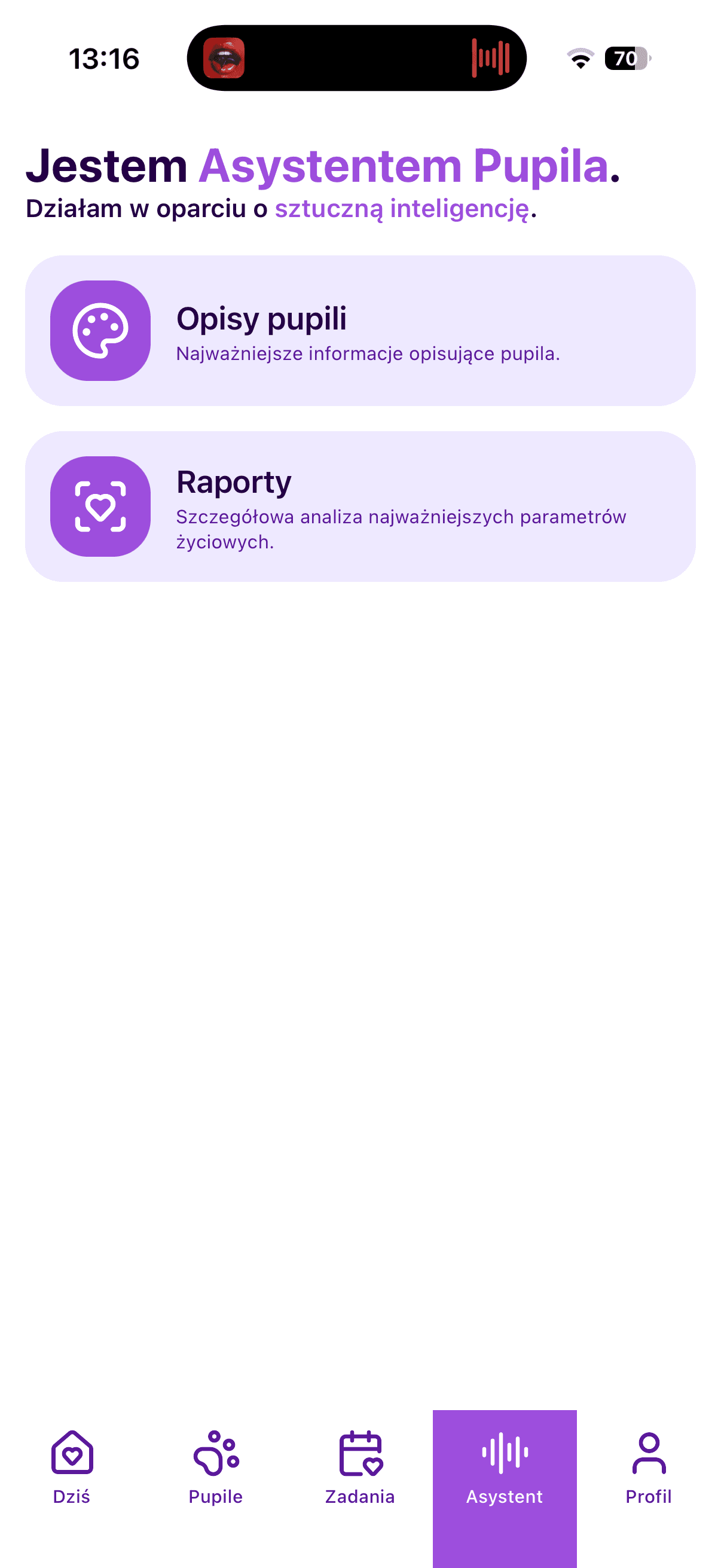 Hopety — Asystent Pupila